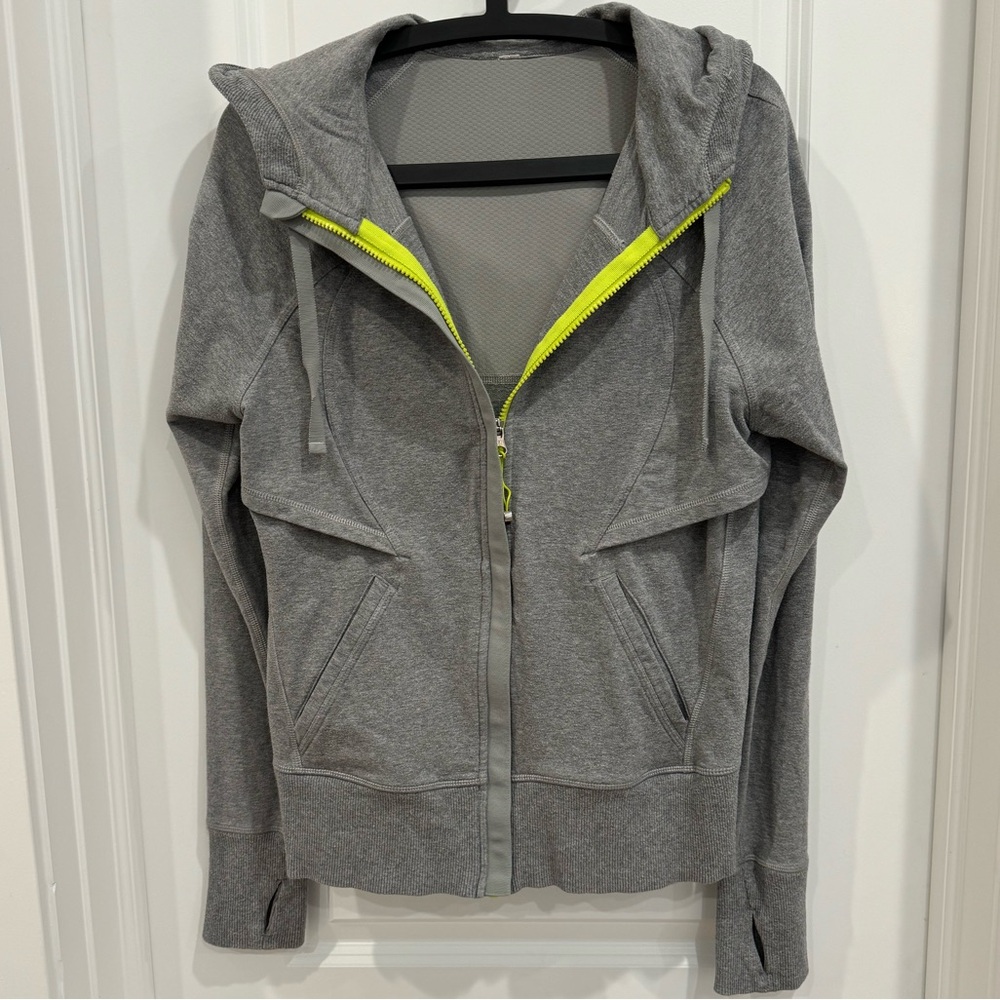 Lululemon Womens Zip Up Jacket With Hood Size 10